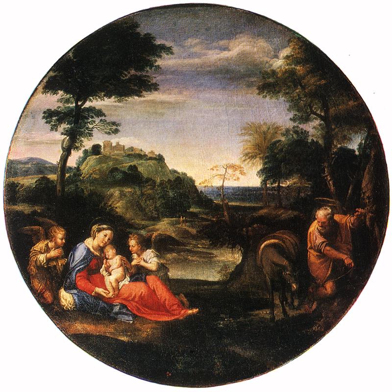 Rest on Flight into Egypt ff